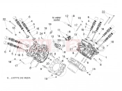 APRILIA Shiver 900 ABS (USA) Cylinder head - valves