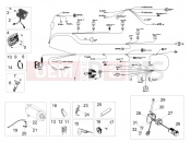 APRILIA Shiver 900 ABS (USA) Front electrical system