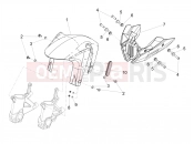 APRILIA Shiver 900 ABS (USA) Front mudguard-Pillar