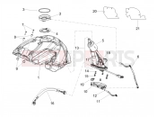 APRILIA Shiver 900 ABS (USA) Fuel tank