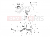 APRILIA Shiver 900 ABS (USA) Rear master cylinder