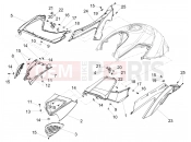 APRILIA Shiver 900 ABS (USA) Side fairing
