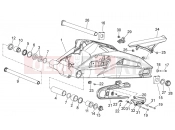 APRILIA Shiver 900 ABS (USA) Swing arm
