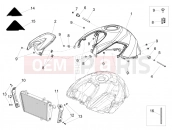 APRILIA Shiver 900 ABS (USA) Tank cover