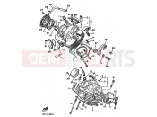 YAMAHA XV 750 Virago XV750 VIRAGO 750 (3JLU) 1997 CYLINDER HEAD