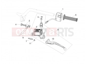 APRILIA SR 50 R Replica Rear master cylinder