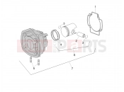 APRILIA SR 50 R Replica Cylinder - Piston