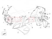 APRILIA SR 50 R Replica Side fairing