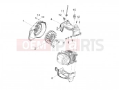 APRILIA SXR 160 BSVI ABS (LATAM) Cooling system