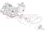 APRILIA SXR 160 BSVI ABS (LATAM) Half-pulley assy., driving