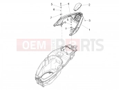 APRILIA SXR 160 BSVI ABS (LATAM) Luggage rack