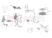 APRILIA Tuono V4 Factory 1100 Superpole (APAC) Lock hardware kit