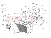 APRILIA Tuono V4 Factory 1100 Superpole (APAC) Cooling system