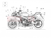 APRILIA Tuono V4 Factory 1100 Superpole (APAC) Decal