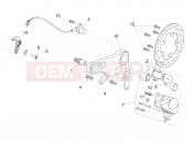 APRILIA Tuono V4 Factory 1100 Superpole Rear brake caliper
