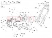 APRILIA Tuono V4 Factory 1100 Superpole (USA) Frame