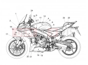 APRILIA Tuono V4 Factory 1100 Superpole (APAC) Decal