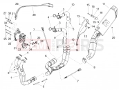 APRILIA Tuono V4 Factory 1100 Superpole E5 Exhaust pipe
