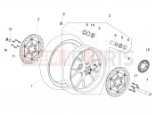 APRILIA Tuono V4 Factory 1100 Superpole E5 Front wheel