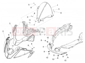 APRILIA Tuono V4 Factory 1100 Superpole Front fairing