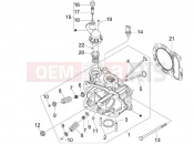 PIAGGIO Beverly 300 IE ABS (APAC) Cylinder head unit - Valve