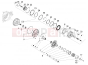 PIAGGIO Beverly 350 IE ABS Driven pulley