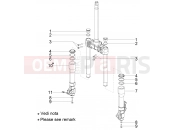 PIAGGIO Beverly 350 IE ABS Fork's components (Kayaba)