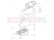 PIAGGIO Beverly 350 IE ABS Meter combination - Cruscotto