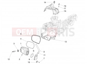 PIAGGIO Liberty 125 Poste Cylinder head cover
