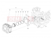 PIAGGIO Liberty 125 Poste Cylinder-piston-wrist pin unit