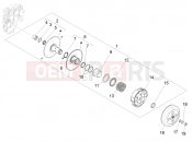 PIAGGIO Liberty 125 Poste Driven pulley