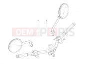 PIAGGIO Liberty 125 Poste Driving mirror/s