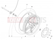PIAGGIO Liberty 125 Poste Front wheel