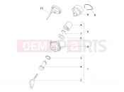 PIAGGIO Liberty 125 Poste Locks