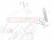 PIAGGIO Liberty 125 Poste Rear suspension - Shock absorber/s