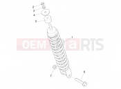 PIAGGIO Liberty 50 Corporate Rear suspension - Shock absorber/s