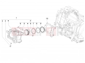 PIAGGIO Medley 125 ABS (APAC) Cylinder-piston-wrist pin unit