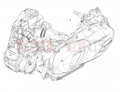 PIAGGIO Medley 125 ABS (APAC) Engine, assembly