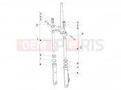 PIAGGIO Medley 125 ABS (APAC) Fork's components (Showa)
