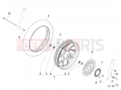 PIAGGIO Medley 125 ABS (APAC) Front wheel