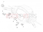 PIAGGIO Medley 125 ABS (APAC) Selectors - Switches - Buttons