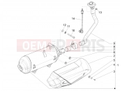 PIAGGIO Medley 125 ABS (APAC) Silencer