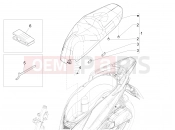 PIAGGIO Medley 150 ie ABS Saddle/seats