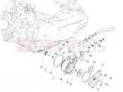 PIAGGIO Medley 150 ie ABS (E4) (RP8MB0200) Cooler pump