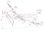 PIAGGIO Medley 150 ie ABS (E4) (RP8MB0200) Handlebars - Master cil.