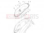 PIAGGIO Medley 150 ie ABS (E4) (RP8MB0200) Helmet huosing - Undersaddle