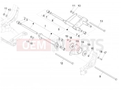 PIAGGIO Medley 150 ie ABS (E4) (RP8MB0200) Swinging arm