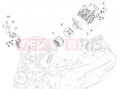 PIAGGIO Medley 150 ie ABS (E4) (RP8MB0200) Throttle body - Injector - Induction joint