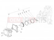 PIAGGIO MP3 350  Maxi Sport Cylinder-piston-wrist pin unit