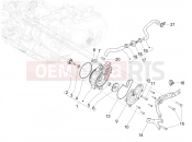 PIAGGIO Mymoover 125 (Poste Italiane) Cooler pump